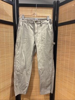 Lee Light Gray Cargo Carpenter Pants